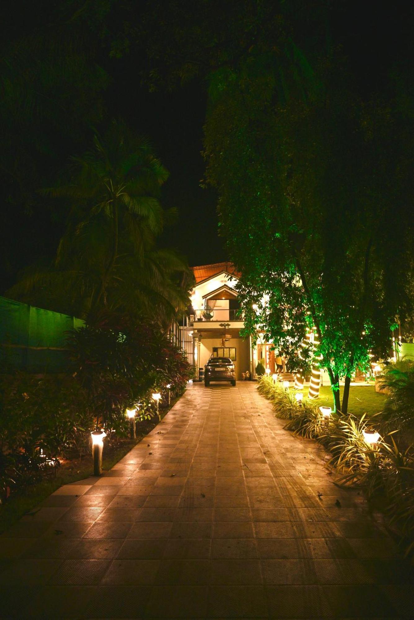 Seas The Day Luxurious 5Bhk Villa 2Min From Awas Beach With Huge Private Pool Alībāg Eksteriør billede