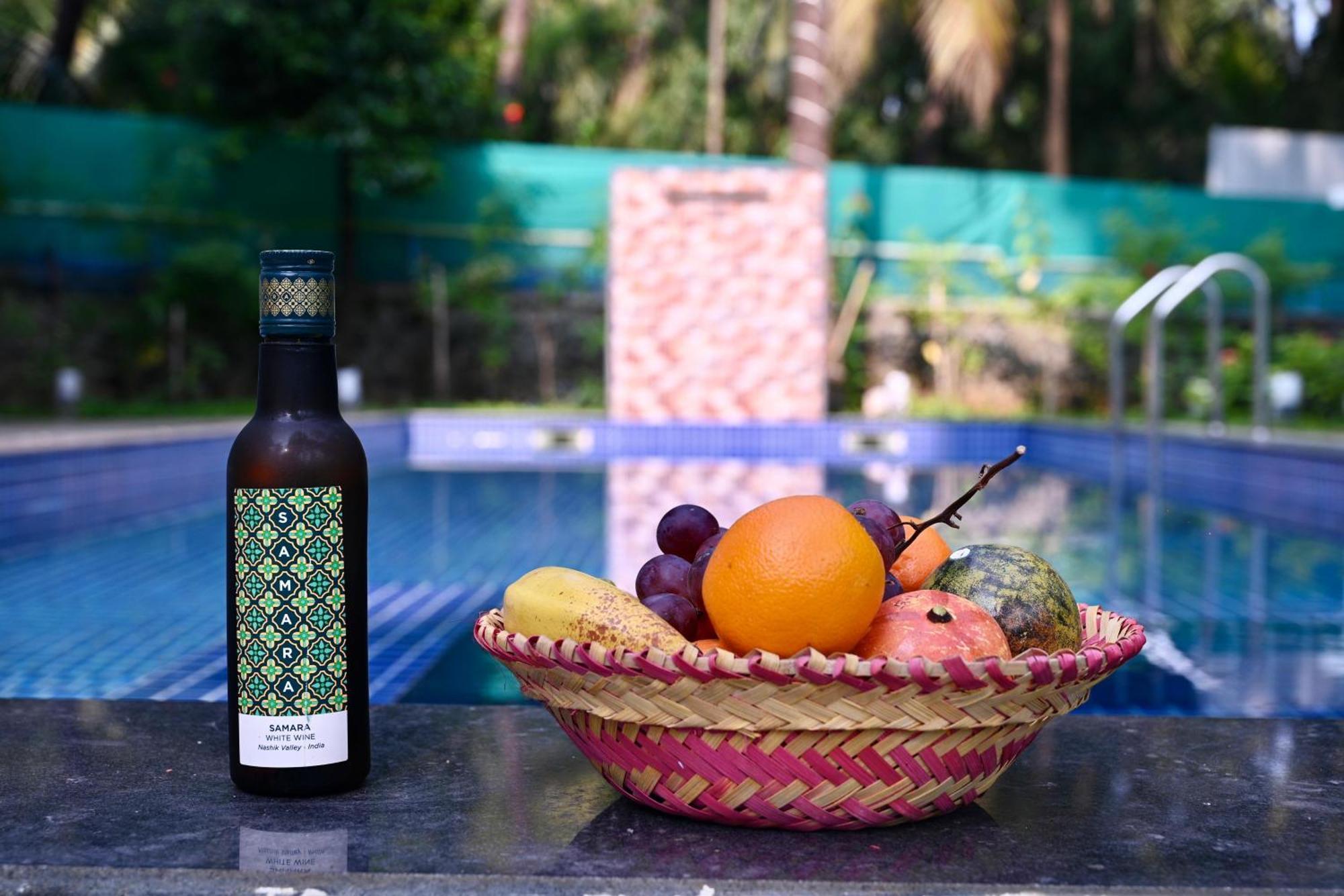 Seas The Day Luxurious 5Bhk Villa 2Min From Awas Beach With Huge Private Pool Alībāg Eksteriør billede