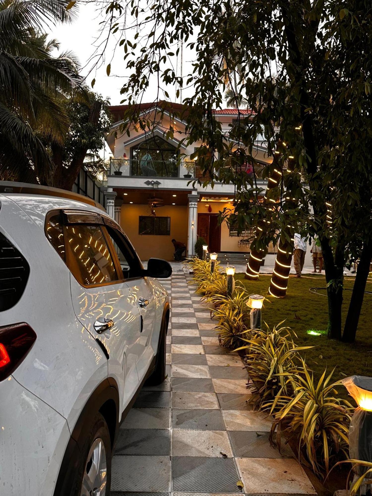 Seas The Day Luxurious 5Bhk Villa 2Min From Awas Beach With Huge Private Pool Alībāg Eksteriør billede
