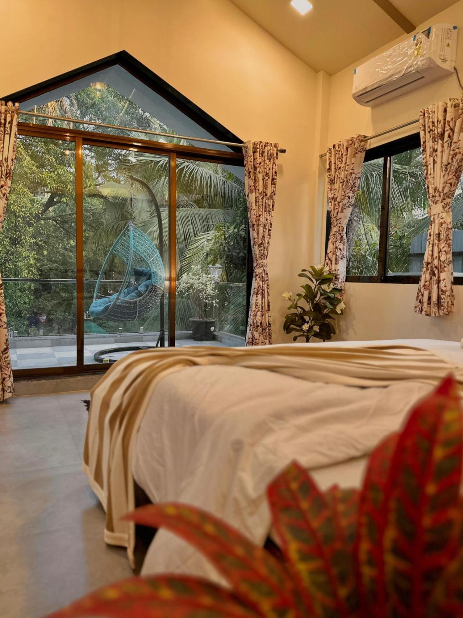 Seas The Day Luxurious 5Bhk Villa 2Min From Awas Beach With Huge Private Pool Alībāg Eksteriør billede