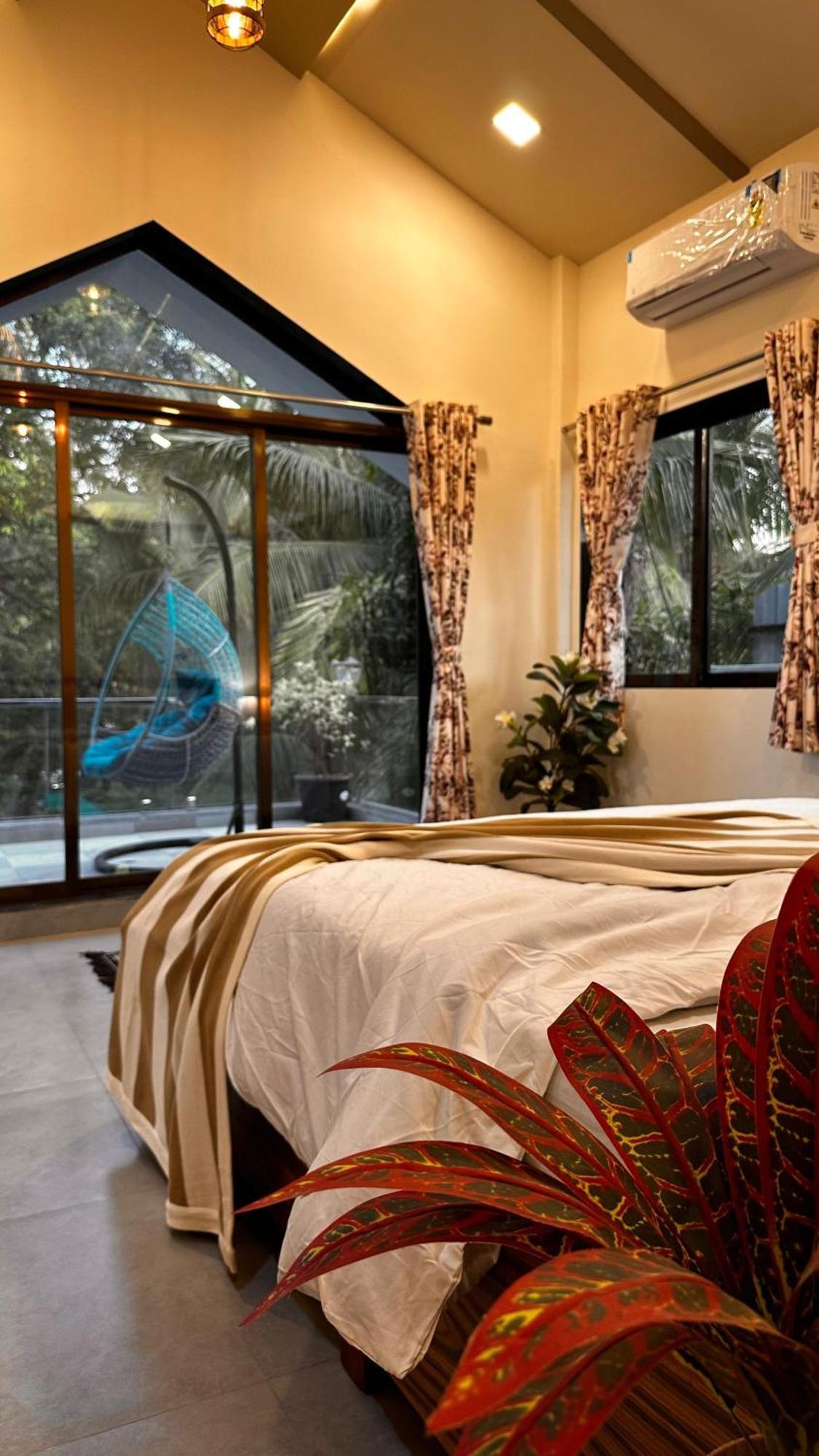 Seas The Day Luxurious 5Bhk Villa 2Min From Awas Beach With Huge Private Pool Alībāg Eksteriør billede