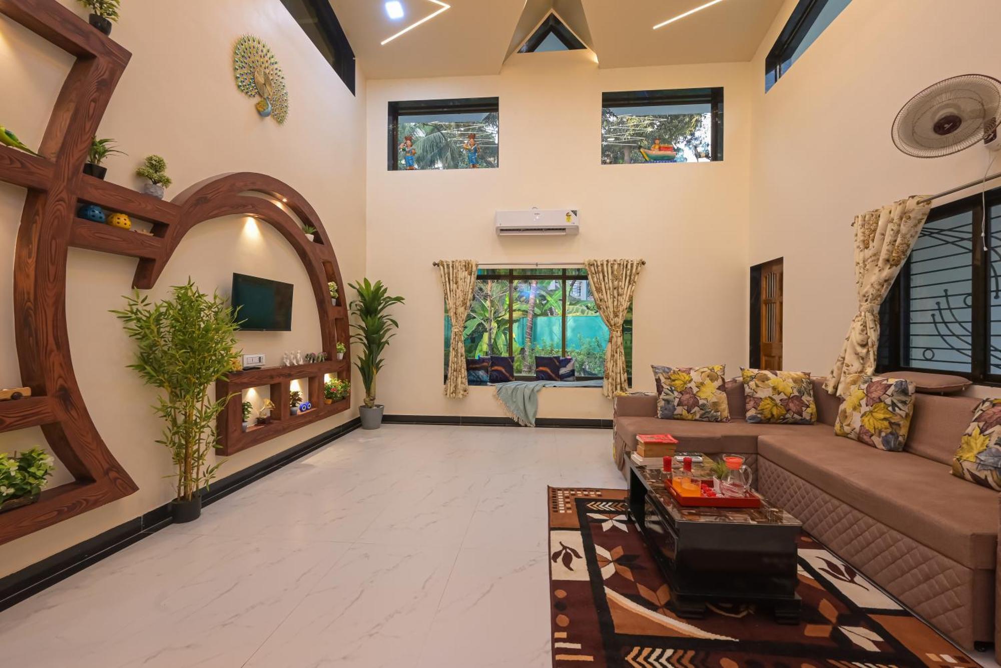 Seas The Day Luxurious 5Bhk Villa 2Min From Awas Beach With Huge Private Pool Alībāg Eksteriør billede