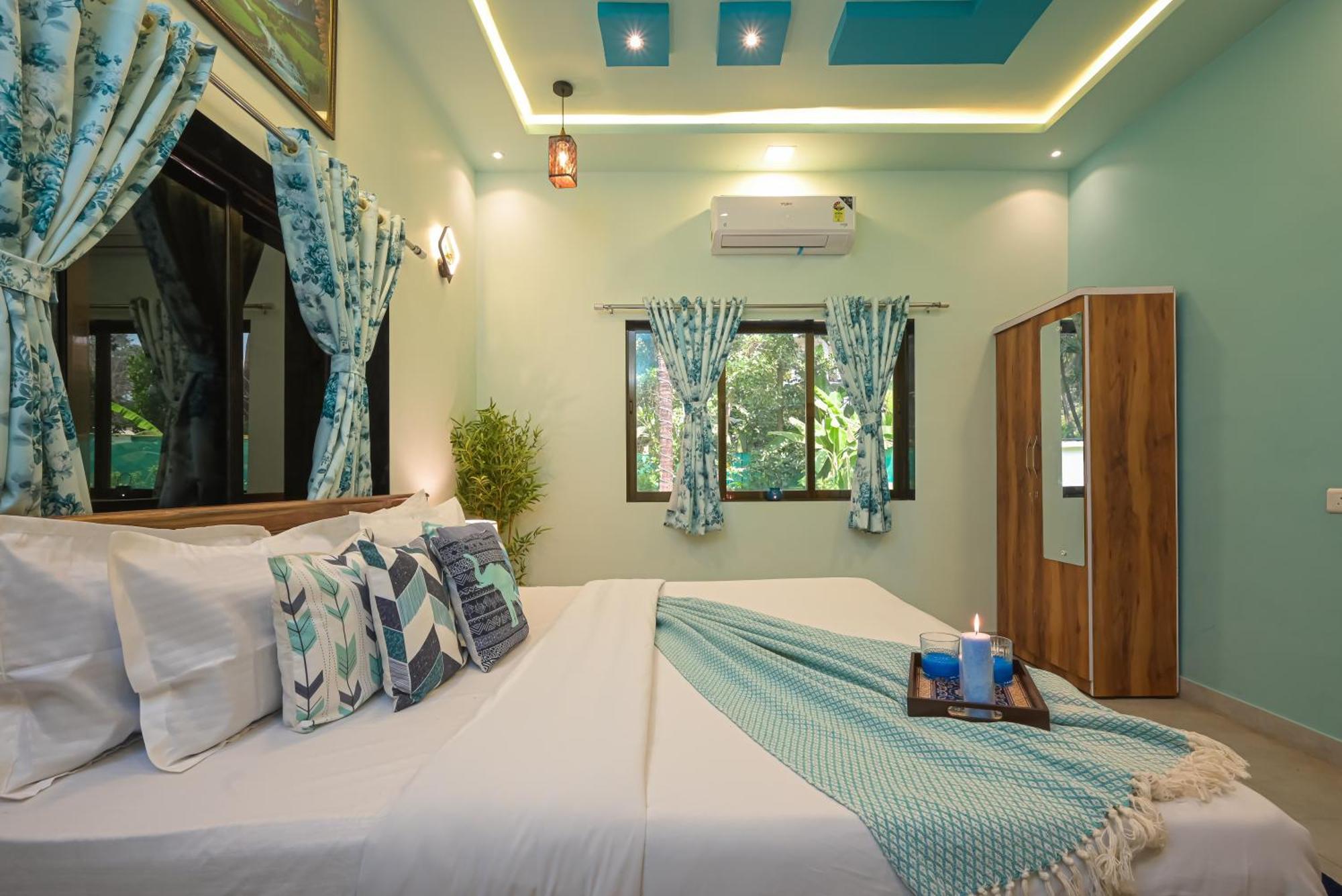 Seas The Day Luxurious 5Bhk Villa 2Min From Awas Beach With Huge Private Pool Alībāg Eksteriør billede