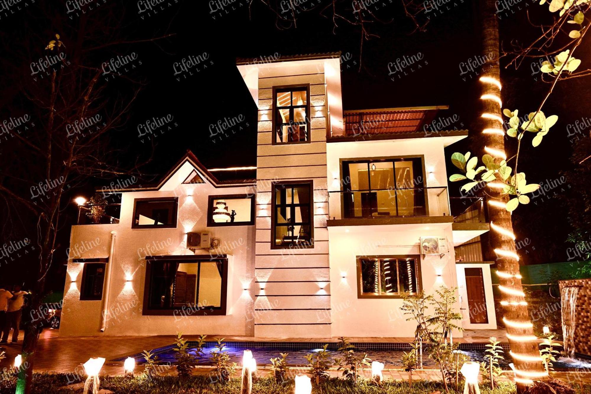 Seas The Day Luxurious 5Bhk Villa 2Min From Awas Beach With Huge Private Pool Alībāg Eksteriør billede