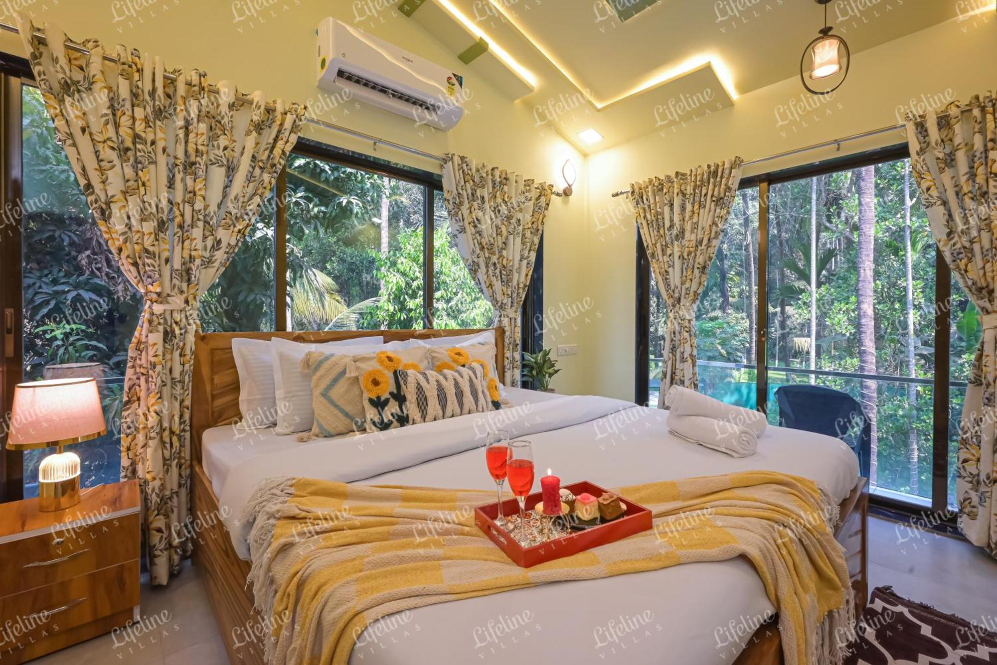 Seas The Day Luxurious 5Bhk Villa 2Min From Awas Beach With Huge Private Pool Alībāg Eksteriør billede