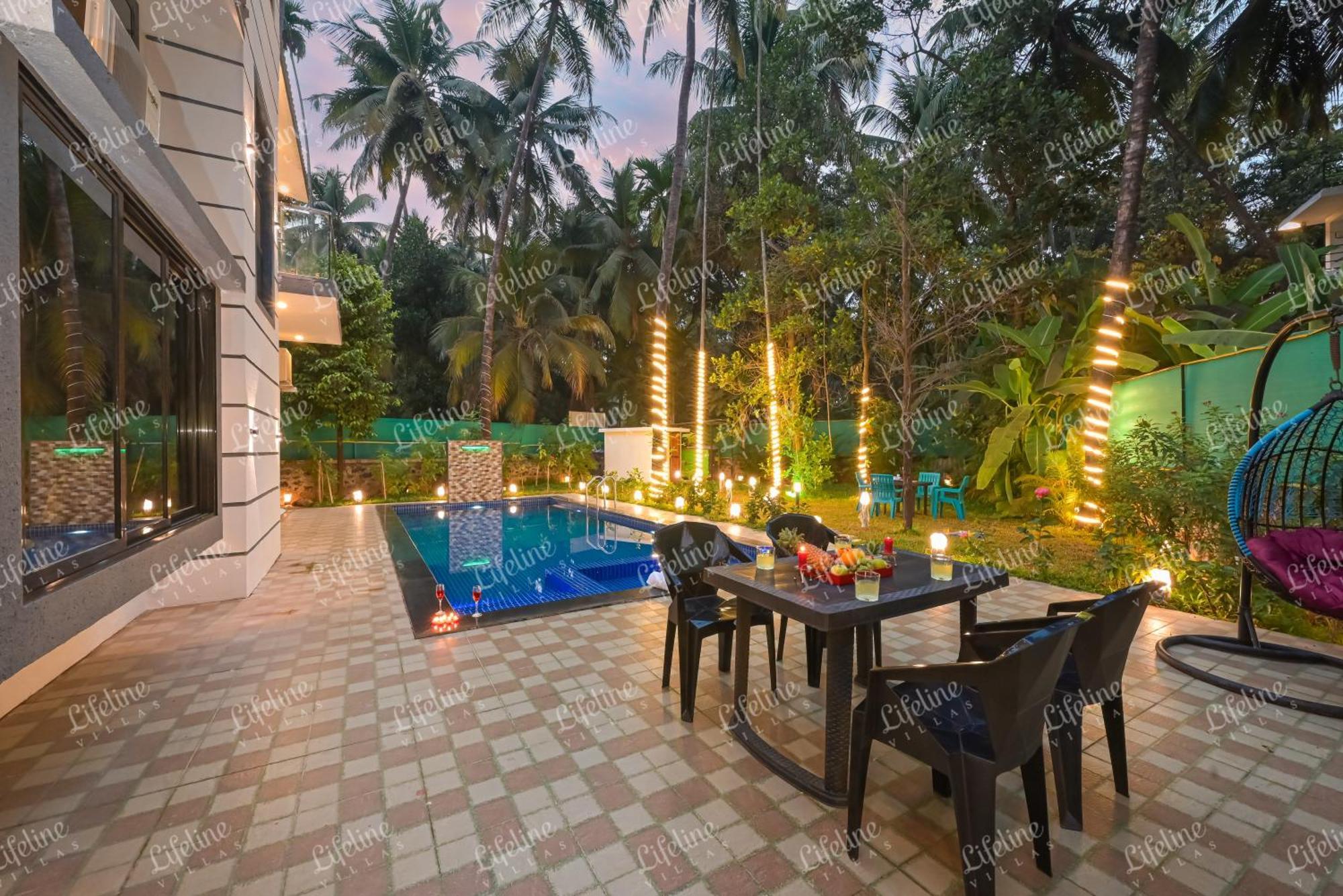 Seas The Day Luxurious 5Bhk Villa 2Min From Awas Beach With Huge Private Pool Alībāg Eksteriør billede