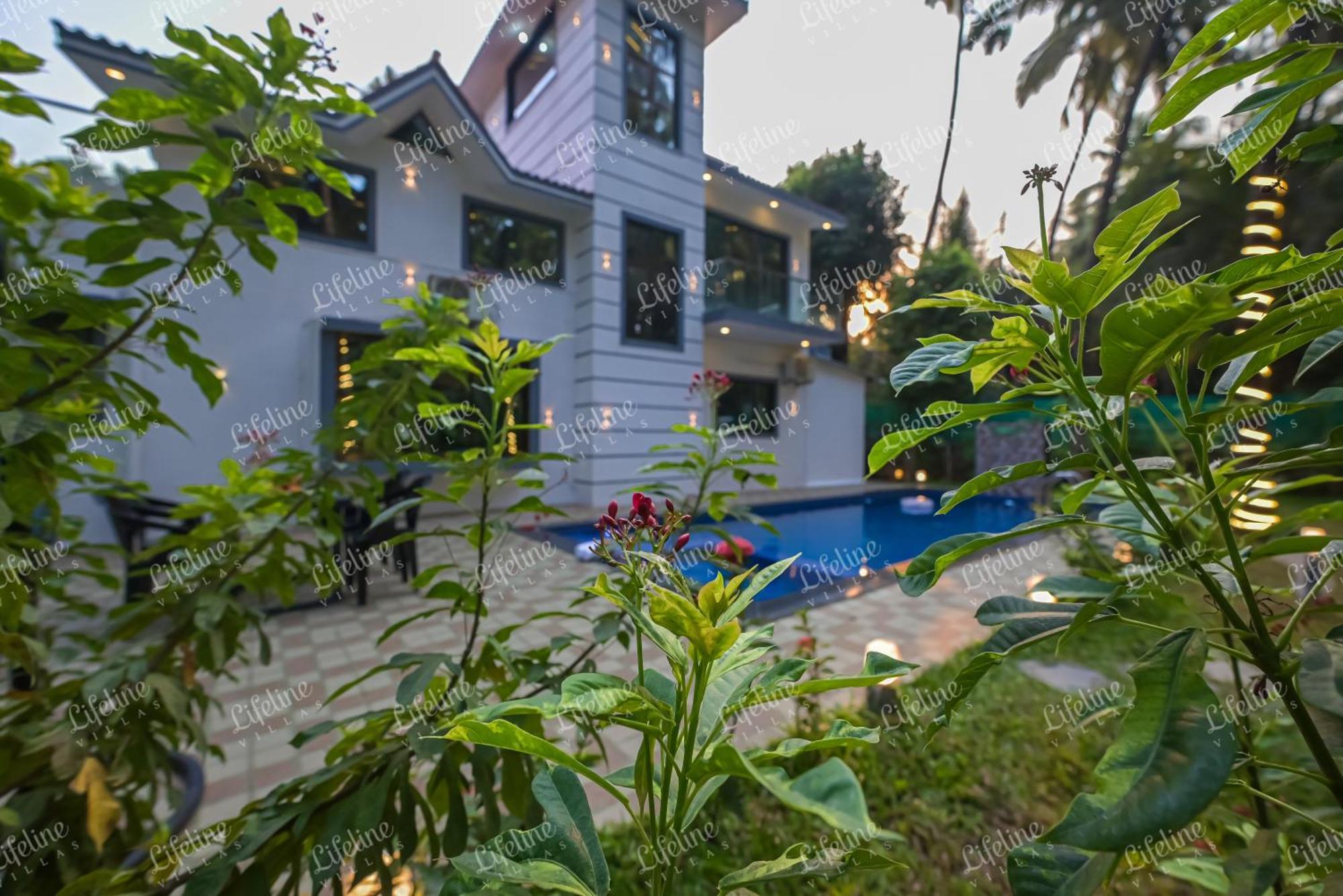 Seas The Day Luxurious 5Bhk Villa 2Min From Awas Beach With Huge Private Pool Alībāg Eksteriør billede