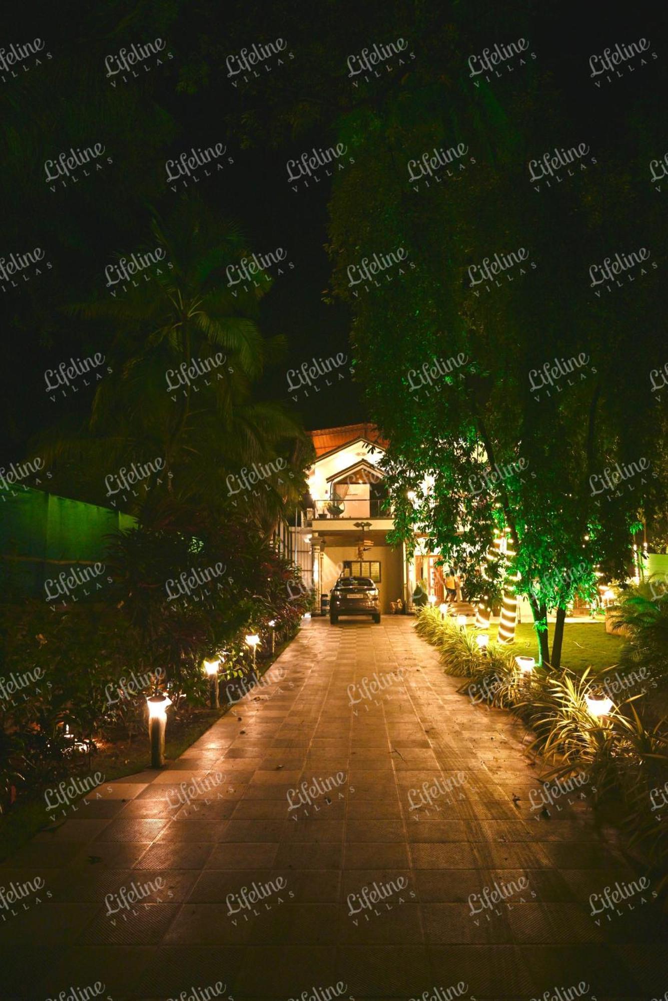Seas The Day Luxurious 5Bhk Villa 2Min From Awas Beach With Huge Private Pool Alībāg Eksteriør billede