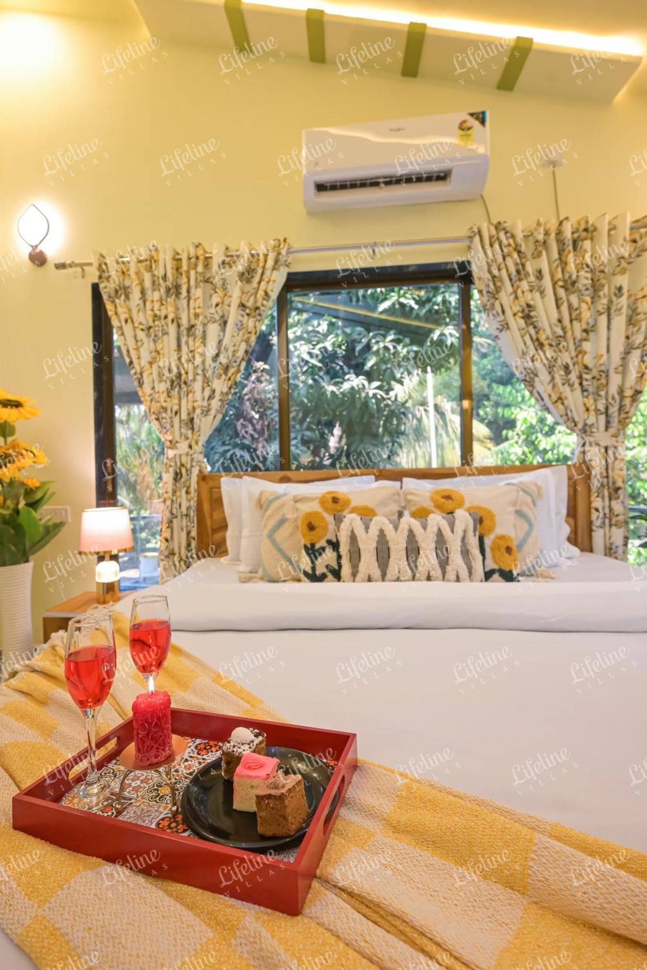 Seas The Day Luxurious 5Bhk Villa 2Min From Awas Beach With Huge Private Pool Alībāg Eksteriør billede